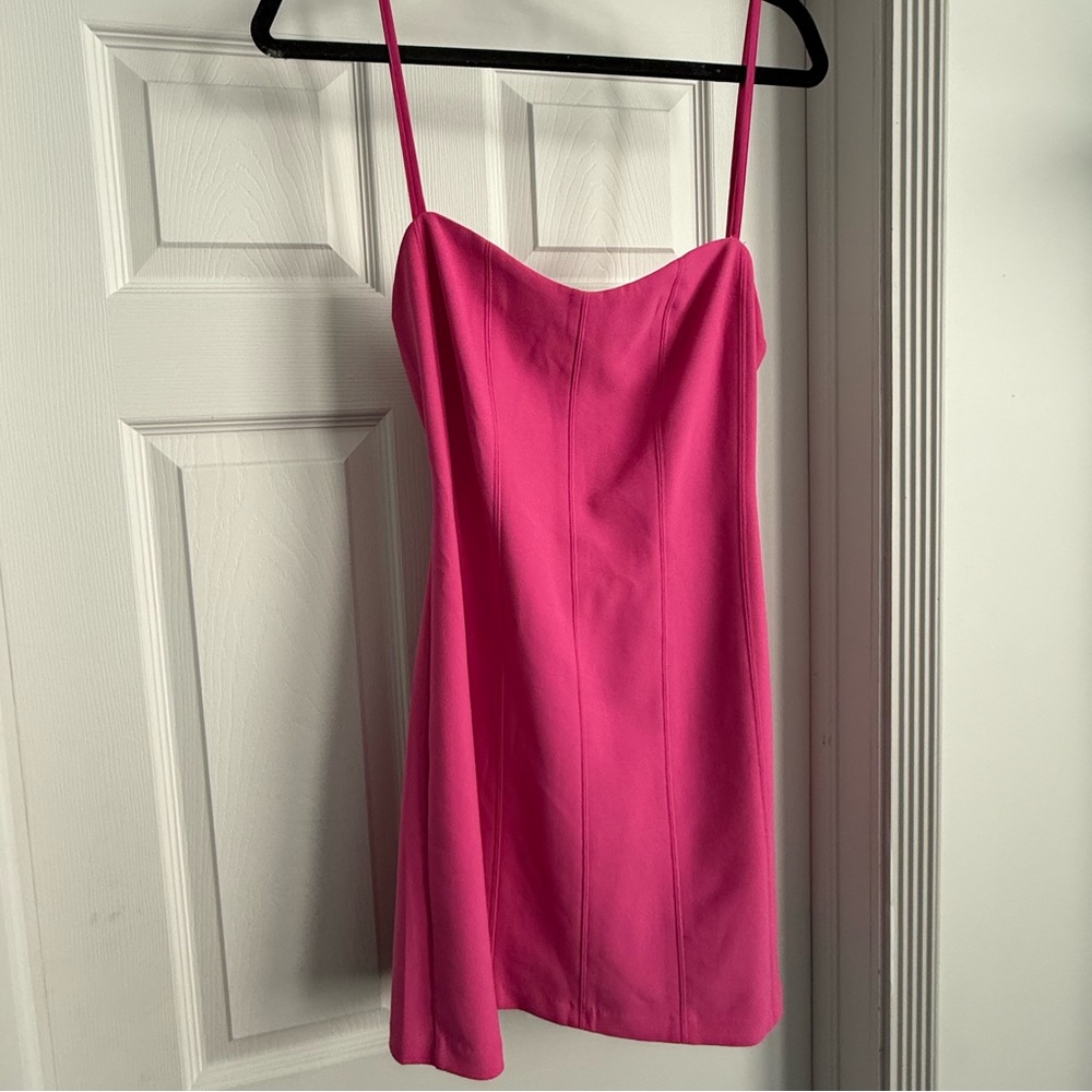 A&F Corset Clasp-Back Mini Dress